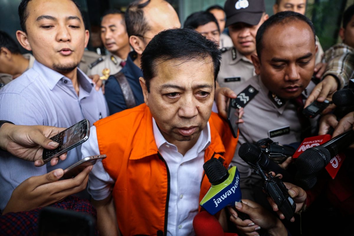 MA Sunat Hukuman Setya Novanto, Vonis Penjara 15 Tahun Jadi 12,5 Tahun